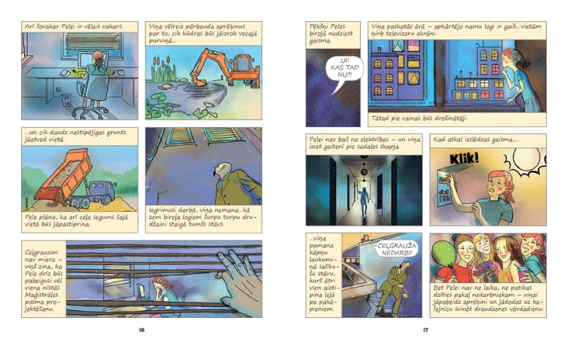 Komikss_Kā_trīs _draugi_ceļgrauzi _uzveica